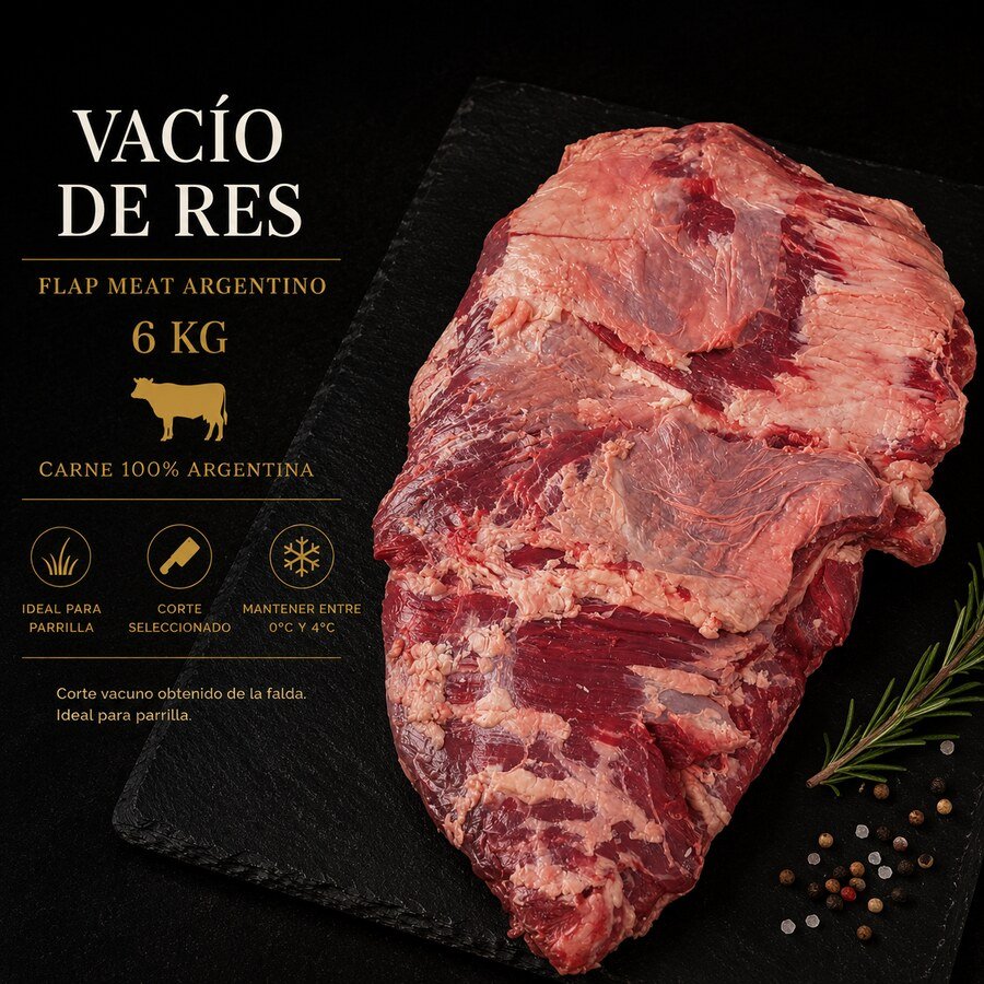 Vacío de Res - Flap Meat Argentino